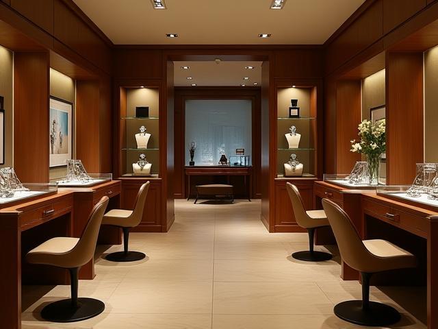 Interior view of the Premier Timepieces Malaysia store