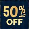 Discount tag or voucher graphic
